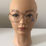 🆕 Antique Gold Retro eyeglasses by Riccione💥 Photo 3