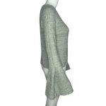 Jack by BB Dakota  Sweater Womens Medium Marled Gray Deja Vu Bell‎ Sleeve Neutral Photo 1