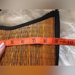 BASKET OF CAMBODIA Original SARAYE TATAMI Handwoven Grass Zip Black Trim Photo 7