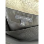 Banana Republic Black 100% Silk Floral Appliqué Knee Length Skirt Women’s Sz 10 Photo 3