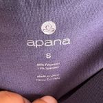 Apana Womens  athletic fitted leggings pants sz S Sm 88% polyester 12% xpandex Photo 10