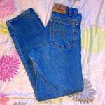 Levi's VNTG  505 Year ‘91 High Waist Mom / boyfriend Jeans Stone Wash Size 29x30 Photo 3