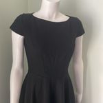 Boden Short Sleeves Wool Black Mini Dress size 4 Photo 1