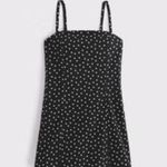 Abercrombie & Fitch Black Polka Dot Mini Dress Photo 1