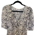 Reformation New  Eliana Top In Snakeskin Photo 1