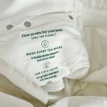 J.Crew NEW New High Rise Denim Trouser Jean Wide Leg Semi Stretch White US 29 Photo 11