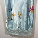 Morgan Taylor Intimates Blue Floral Slip Cami Top Photo 5