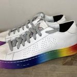 P448 Jack Pride Capsule Sneaker Size 37 White Rainbow Photo 0