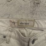 Loft Women's White Slim Boot Jeans Size 8 Photo 8