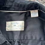 Riders By Lee Rider’s by Lee Button Down Slimming Top Black Large Photo 2