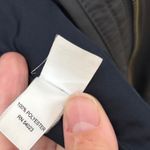 Banana Republic  Classic‎ Lightweight Preppy Sz S Gray Quilted Pea Coat Jacket Photo 3