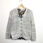 Anthropologie 𝅺 Field, flower, shirting cardigan Photo 1