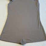 Free People NEW! BEACH Marren Size MEDIUM Shorts Romper TAUPE TAN NUDE Photo 10