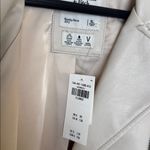 Universal Threads Abercrombie & Fitch moto jacket off white - vegan Leather XL Photo 3