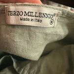 Terzo Millennio 100% Linen Blouse – Made in Italy – Sage Green – Size M Size M Photo 6