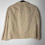 Moschino Vintage  Cheapandchic Tan Ribbed Old Money Quiet Luxury Blazer Medium Photo 6