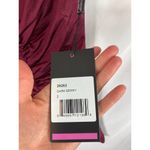 La Femme NWT  Ruched Mini Dress in Dark Berry size 2 Photo 3