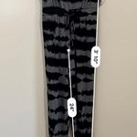 Susina Women’s Sleeveless Tie Dye Pant Jumpsuit Black Grey Size Small NWT Photo 6