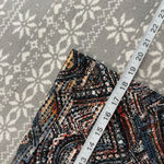 J. Jill Ponte Pencil Skirt Mod Paisley‎ Jacobean Print Size Multi Large Petite Photo 9