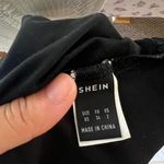 SheIn Black Lace Trim Cami Size 2 Photo 3