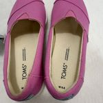 TOMS Alpargata Pink Canvas Wo’s Size 5.5 Photo 9