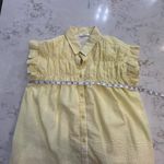 Yellow Midi Dress Size M Photo 6