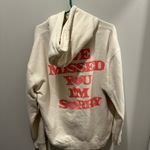 Gracie Abram's I miss you I'm sorry hoodie White Size XL Photo 4