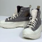 Converse Chuck Taylor All Star Faux Shearling Run Hike Platform Sneakers 9 NWT Photo 11