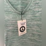 Madhappy NWT  Knit Dress Summer Collection Melange Knit Ice Green Size Medium Photo 3