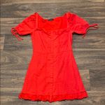 Majorelle Chrisalee Mini Dress in Red Photo 1