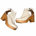 Free People Bone Off White Amber Orchard Clogs Shoes size 40 Photo 7