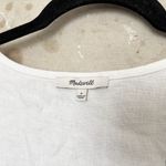 Madewell Button-Front Midi Dress in 100% Linen Photo 2