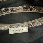 Nine West Brown & Tan Snakeskin Faux Leather Double Strap Shoulder Bag 9"X 16" Photo 12