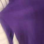 ZARA  Women's Turtleneck Sweater in Vibrant Purple Size M Photo 3