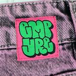 Empyre Tori Fuscia Acid Wash Skate Jeans Purple Size 4 Photo 6