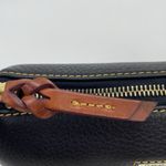Dooney & Bourke Dillen Mini Barrel Black Leather Small Handbag Brown Strap NWOT Photo 15