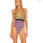Maaji  Fierce‎ Flow One apiece Swimsuit NWOT  Size M $154 Photo 2