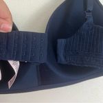 Victoria's Secret Victoria’s Secret Navy Blue Ribbed T- Shirt Lightly Lined Wireless Bra Size 36D Photo 4