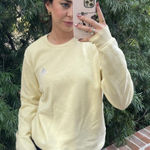 Adidas  Yellow crewneck sweatshirt sz s women’s Photo 0