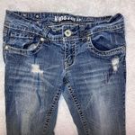 Hydraulic Distressed Blue Denim Capris Juniors 9/10 Photo 1