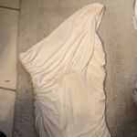 Soprano  One-Shoulder White Bodycon Mini Dress Photo 1