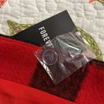 Forever 21  juniors size large red and black plaid button and buckle skirt mini Photo 7