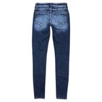 Buckle  Black Fit No. 53 Low Rise Skinny Stretch Jeans Sz 24 x 32 Dark Wash Faded Photo 1