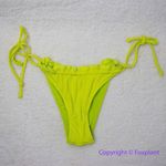 NEW It’s‎ now cool Free People the string bottom citrine lurex, size S Green Photo 3