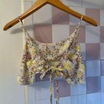 Free People  Flower Tie Tank Top Photo 2