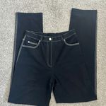 Carlisle  High Waisted Wide Leg Stitched Jeans Photo 0