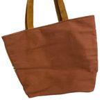 Panache Aztec Tote Bag Purse Wool Large Multicolor Rust Handwoven 19.5in x 16in Orange Photo 1