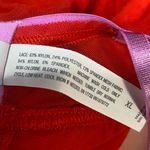 Auden mesh underwire babydoll lingerie,‎ red and lavender, size XL Photo 8