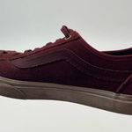 Vans Old Skool Suede Maroon Low Top Skate Shoes Sneakers Lace Up Women 8 Men 6.5 Photo 5