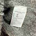 American Eagle  size XXS oversized cable knit hooded sweater New with‎ Tags gray Photo 4
